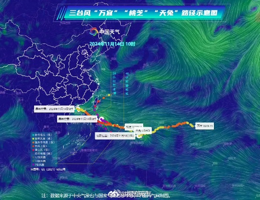 追踪风眼，中央台风网台风路径图如何守护万家灯火
