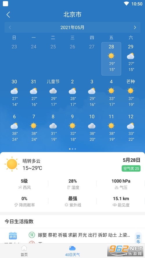 天气预报