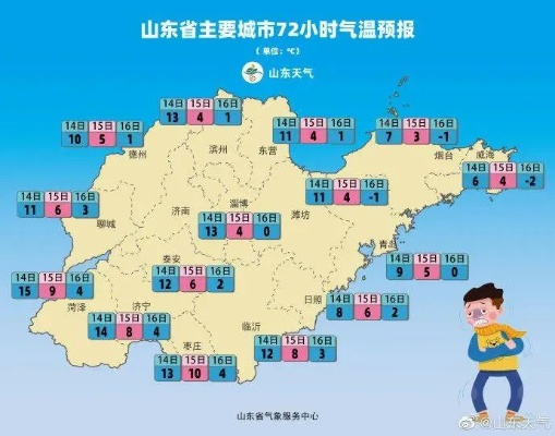 山东未来5天气温回升，局地弱降水，注意防风保暖